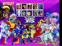 une photo d'Ã©cran de X-Men - Children of the Atom sur Sega Saturn
